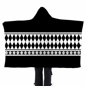 東京卍リベンジャーズ　ブランケット フード付き パジャマ 着る毛布 ルームウェア 肩掛け ショール マント 柔らかい 仮装