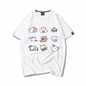 Tシャツ キャラクター ティシャツ　パン猫 　コラボ メンズ レディース 大きいサイズもあります 通学通勤 オシャレTシャツ