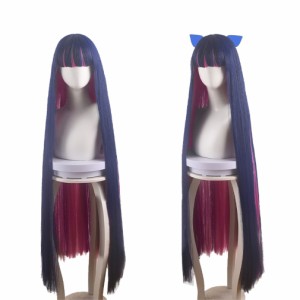 パンティ&ストッキングwithガーターベルト　Stocking 風  コスプレウィッグ  かつら  