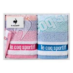 le coq sportif ルコック ビッグロゴ ハンドタオル2P 日本製 内祝い 結婚内祝い 出産内祝い おしゃれ 贈り物 ギフト