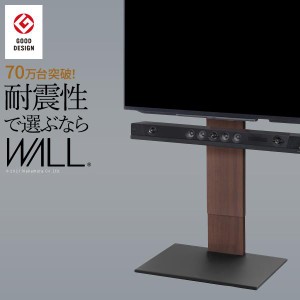 テレビ台 WALLインテリアテレビスタンドV2 ハイタイプ 32~60v対応 壁寄せテレビ台 テレビボード ホワイト ブラック ウォールナット EQUAL