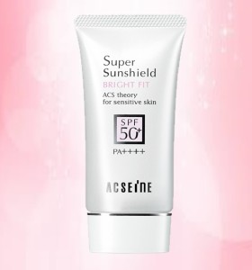 ACSEINE（アクセーヌ）スーパーサンシールド ブライトフィット SPF50+・PA++++