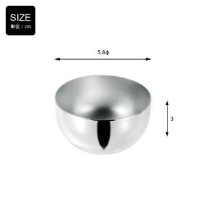 ぐい呑 ステンレス ぐい呑み ミラー 鏡面 酒器 70ml おちょこ お猪口