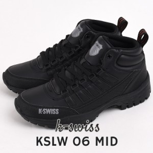  ケースイス k-swiss スニーカー メンズ カジュアル シューズ 靴 ファッション KSLW 06 MID 36102102 黒