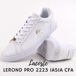 ラコステ lacoste スニーカー レディース ローカット カジュアル シューズ ファッション LEROND PRO 2223 1ASIA CFA 46CFA0037 216 白