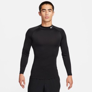 ナイキ nike メンズ ウエア トレーニング トップス スポーツウェア ランニング 運動 NP DF タイト モック L/S トップ FB7909 010 黒