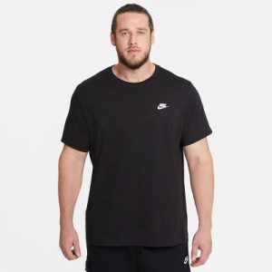 ナイキ nike Tシャツ メンズ 半袖 カジュアル スポーツ ロゴ トレーニング 普段着 運動 NSW クラブ Tシャツ AR4999 013 黒