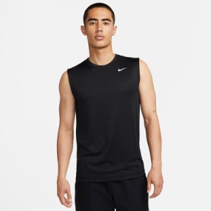 ナイキ nike Tシャツ メンズ スポーツウェア トレーニング 運動 ノースリーブ ロゴ DF RLGD リセット S/L Tシャツ DX0992 010 黒