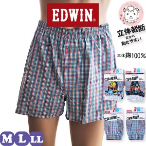 トランクス エドウィン EDWIN メンズ トランクス 下着 パンツ アンダーウェア インナーパンツ M/L/LL