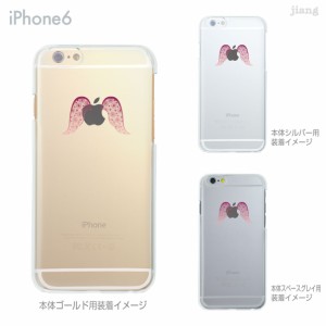 iPhone13/mini/Pro/ProMax 12 11 XR X iPhone8 7 6/6s Plus iPhoneSE 5s クリアケース ハードケース Clear Arts レースの羽 01-ip6-ca016