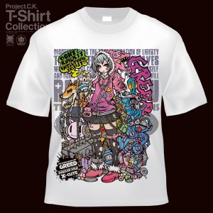 【Project.C.K】【プロジェクトシーケー】【Tシャツ】【キャラクター】【強欲】　11-pck-0046