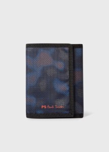 ポールスミス 折財布　ヒートマップカモ　3つ折り財布　ブラック Paul Smith