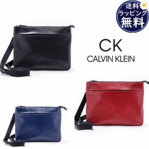 カルバンクライン CalvinKlein ショルダーバッグ アングル 2WAY レザーショルダーバッグ トリプルルーム 日本製  