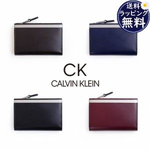 カルバンクライン CalvinKlein 折財布 トップ セミ長財布  