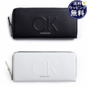 カルバンクライン CalvinKlein 長財布 ロゴス ラウンドファスナー型長財布  