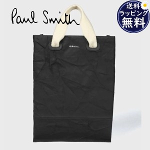 ポールスミス Paul Smith トートバッグ レザーショッパー ミニトートバッグ ブラック 