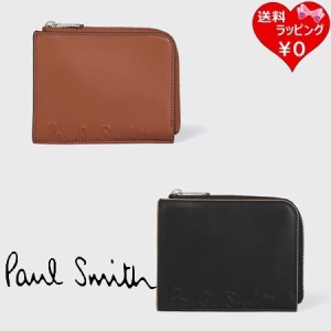 ポールスミス Paul Smith 折財布 レザーボクシー 2つ折り財布  