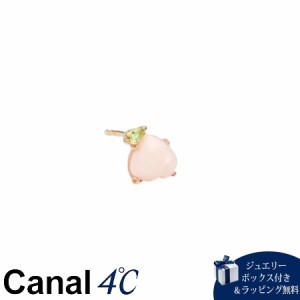 【送料無料】【ラッピング無料】カナルヨンドシー Canal 4℃ カナル4℃ K10ピンクゴールド ピアス/片耳用 ピンク・オパール/ペリドット 