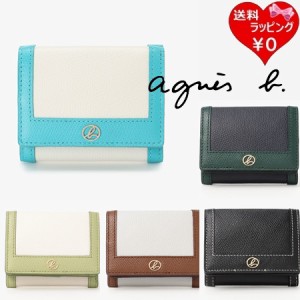 【送料無料】【ラッピング無料】アニエスベー agnes b 折財布 ３つ折り財布 ミニ財布 ウォレット  