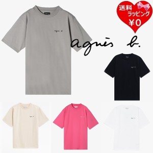 【送料無料】【ラッピング無料】アニエスベー agnes b Tシャツ ロゴTシャツ 綿100％  