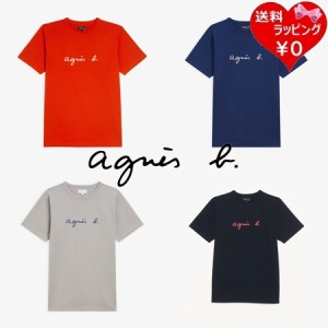 【送料無料】【ラッピング無料】アニエスベー agnes b Tシャツ ロゴTシャツ 日本製 綿100%  