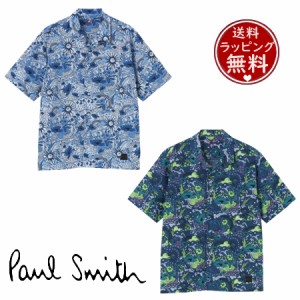 ポールスミス Paul Smith オープンカラーシャツ Fresh As A Daisy ラウンジウェア 半袖シャツ  