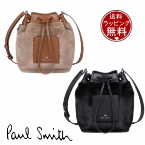 ポール・スミス Paul Smith ショルダーバッグ PS Paul Smith フェイクファー 巾着ショルダー  