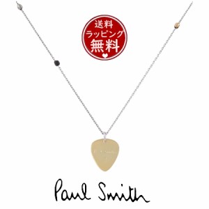 ポール・スミス Paul Smith ネックレス ギターピック ユニセックス made in japan ゴールド 