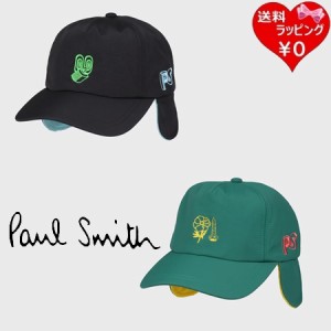 【送料無料】【ラッピング無料】ポールスミス Paul Smith 帽子 Fastener Design キャップ  