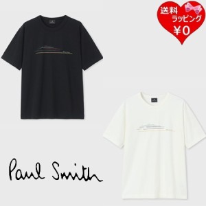 【送料無料】【ラッピング無料】ポールスミス Paul Smith Tシャツ Sports Stripe Road 半袖 綿100%  