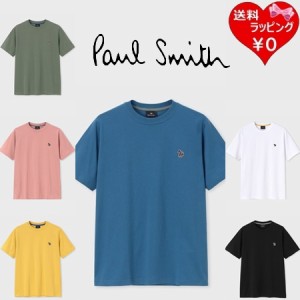 【送料無料】【ラッピング無料】ポールスミス Paul Smith Tシャツ Sports Stripe Zebra ワンポイント 半袖 オーガニック 綿100%  