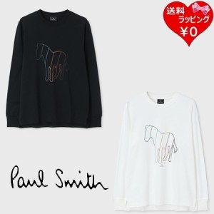 【送料無料】【ラッピング無料】ポールスミス Paul Smith Tシャツ シーズンゼブラ プリント オーガニック 綿100%  