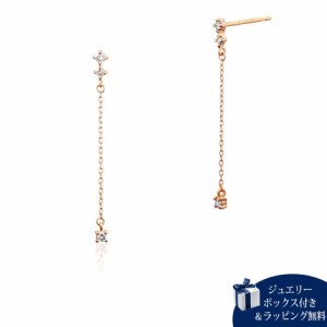 カナルヨンドシー Canal 4℃ ピアス K18ピンクゴールド ピアス ダイヤモンド 