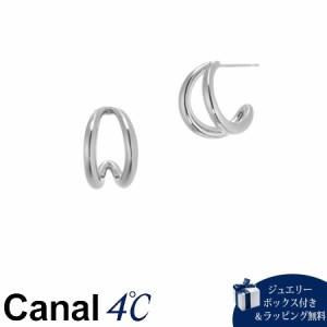 カナルヨンドシー Canal 4℃ シルバー ピアス  