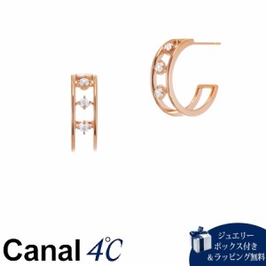 カナルヨンドシー Canal 4℃ シルバー ピアス キュービックジルコニア 