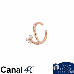 カナルヨンドシー Canal 4℃ シルバー イヤーカフ 片耳用 キュービックジルコニア 