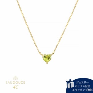 ヨンドシー 4℃ EAU DOUCE４℃ K18イエローゴールド ネックレス ペリドット 