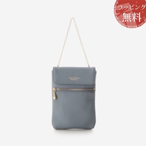 サマンサタバサプチチョイス Samantha Thavasa Petit Choice モバイルケース シンプルデザインスマホショルダー ダルブルー 