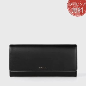 ポールスミス Paul Smith 長財布 スワールエッジ ブラック 