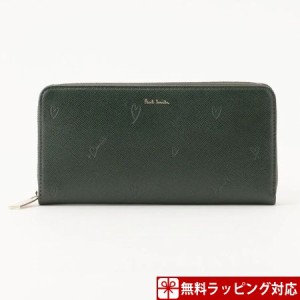 ポールスミス 財布 レディース 長財布 ラウンドジップ スミシーハート 限定カラー ダークグリーン Paul Smithの通販はau Wowma ワウマ Clover Leaf クローバーリーフ 商品ロットナンバー