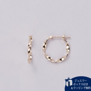 サマンサティアラ Samantha Tiara ピアス K10PG ツイストフープピアス K10 PG 