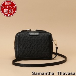 サマンサタバサ Samantha Thavasa ショルダーバッグ  ST Jacquard ポシェットカレ ブラック