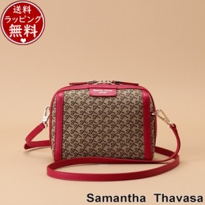 サマンサタバサ Samantha Thavasa ショルダーバッグ  ST Jacquard ポシェットカレ ピンク