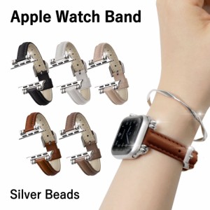 アップルウォッチ apple watch Apple Watch Series 9 アップルウォッチ se2ベルト Apple Watch Ultra 2 スリム くすみカラー レザー レデ