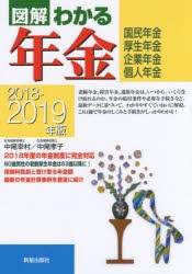 図解わかる年金　国民年金・厚生年金　企業年金・個人年金　2018−2019年版　中尾幸村/著　中尾孝子/著