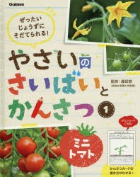 やさいのさいばいとかんさつ　ぜったいじょうずにそだてられる!　1　藤田智/監修