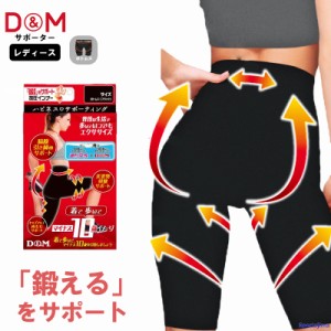 DM サポーター ハピネスサポーティング 鍛えるボトムス レディース インナー コンプレッション スパッツ 女性用 加圧インナー ゆうパケッ