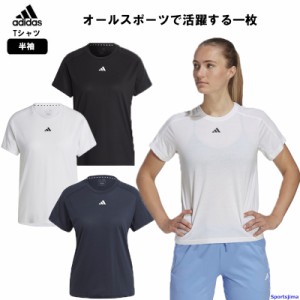 アディダス Tシャツ レディース トレーニングウェア ランニング TR-ES クルー 半袖 女性 NEN26 吸汗速乾 adidas ゆうパケット対応