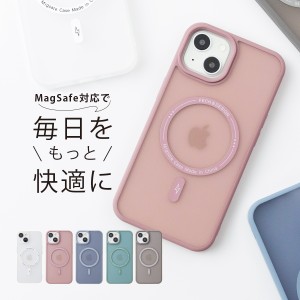 iPhone 15 ケース iPhone 14 ケース iPhone 13 ケース  MagSafe対応 マグセーフ おしゃれ くすみカラー かわいい マット 指紋防止 ワイヤ