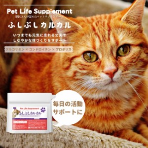 ペット サプリメント 栄養補助 猫のふしぶしカルカル ネコポス発送 送料250円